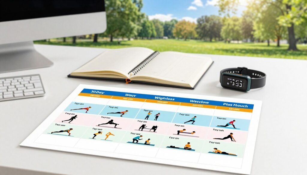 30-day weight loss exercise plan